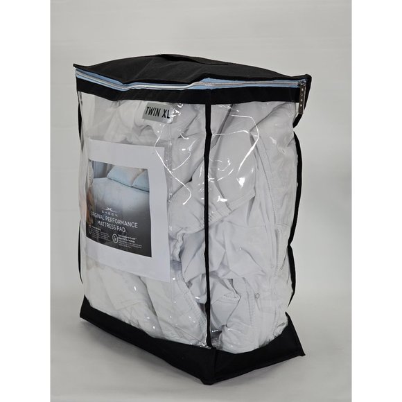 NWT 009 Sheex White Performance Bedding Sleep Tech Mattress Pad Size Twin XL - Picture 7 of 8